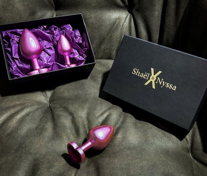 Coffret prestige plugs anal Aurora métal (3 tailles)