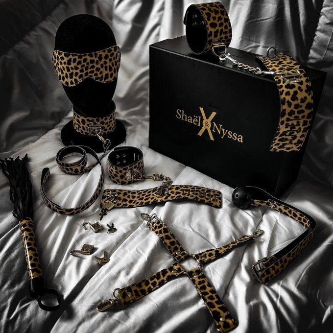 Coffret initiation découverte bondage fantaisie "LEOPARD" - S&N