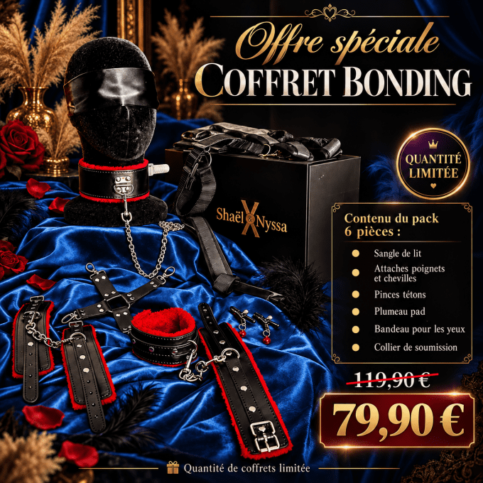 OFFRE SPECIALE : Coffret BONDING 6 pièces " L'élégance du plaisir "
